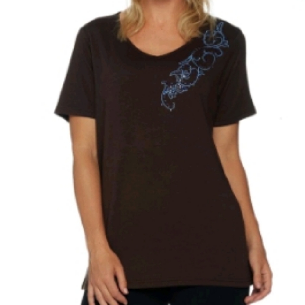 New Without Tags Quacker Factory Set Of 2 Xs Flor… - image 7